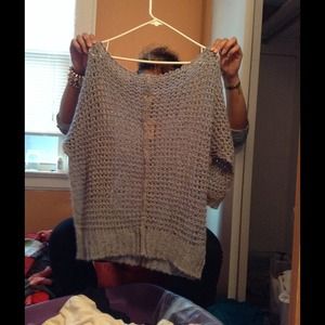 Off the shoulder sweater