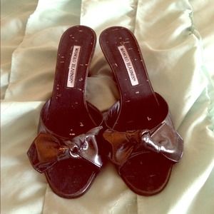 Charcoal Grey Wedge Manolo's Size 6!