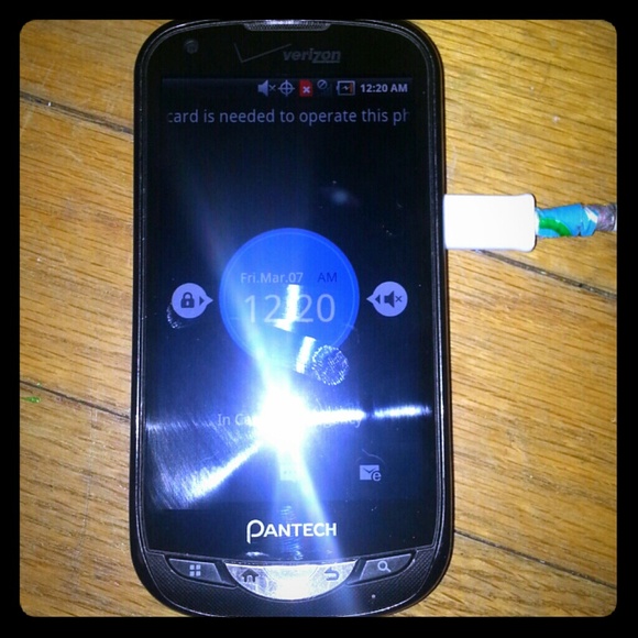 Verizon 4G LTE pantech breakout smartphone