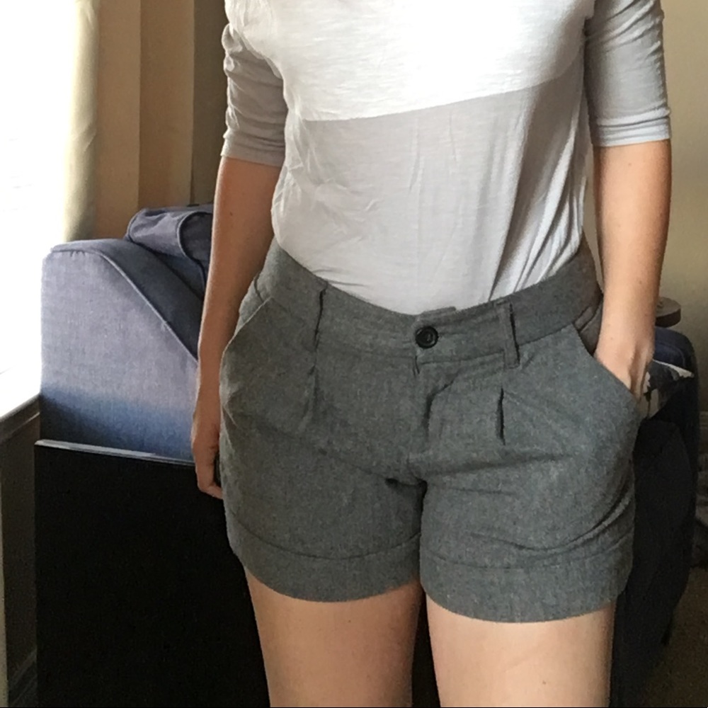 Old Navy Gray Formal Shorts - Picture 2 of 8