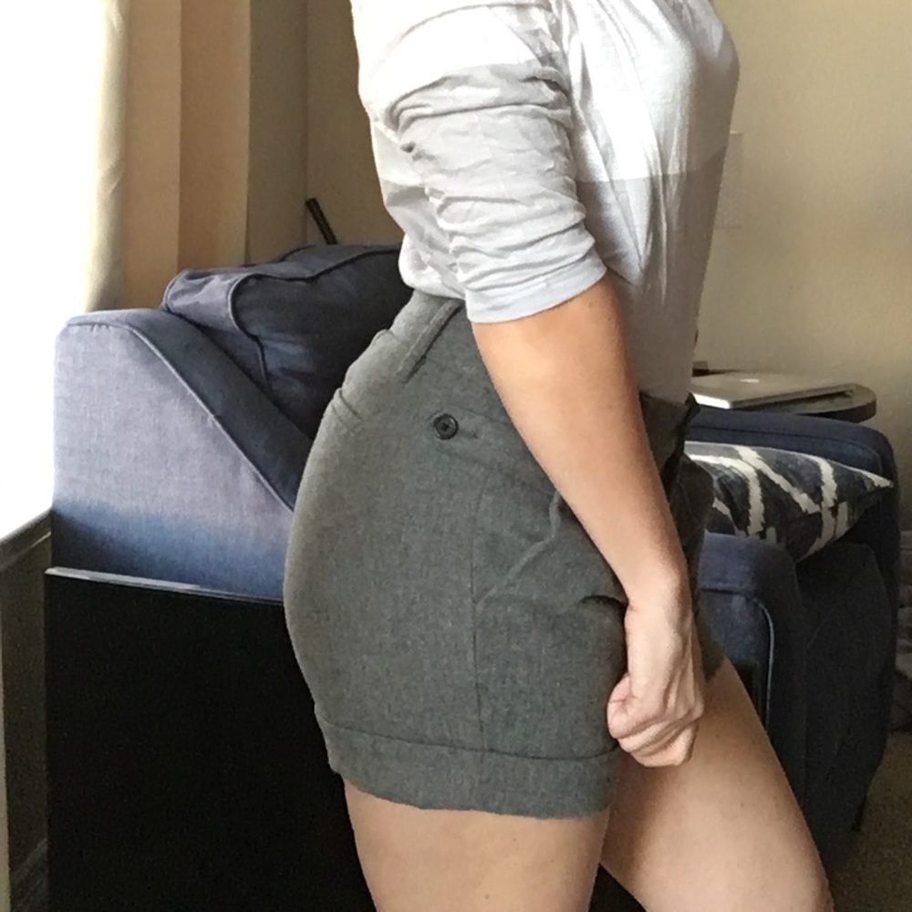 Old Navy Gray Formal Shorts - Picture 3 of 8