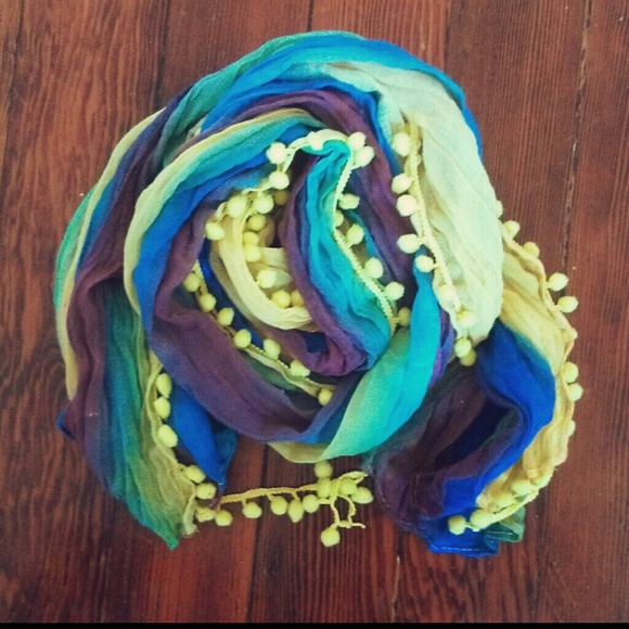 SOLD IN BUNDLE- Colorful lightweight scarf