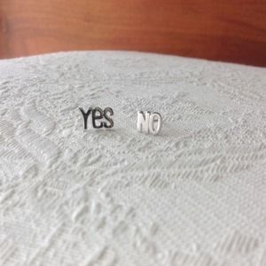 Yes No Earring