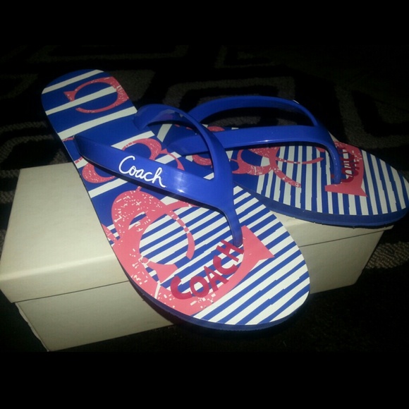 Coach flip flops - Picture 2 of 2