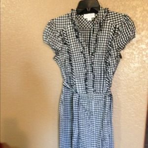 Black-and-white size 10 dress by Jessica Simpson