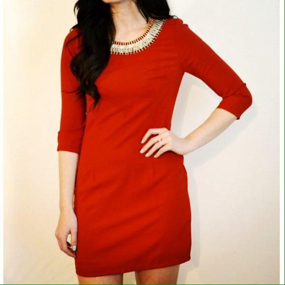 Red dress