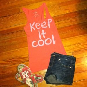 ✨SALE $12✨Orange Limited Edition Tank