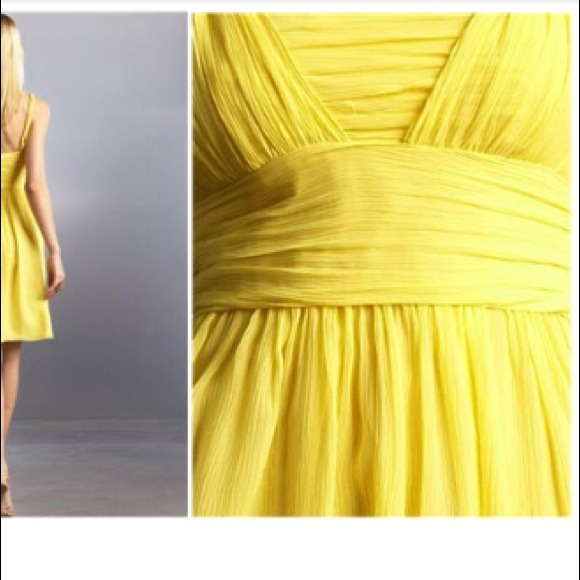 Banana Republic Ruched Georgette Dress - Picture 2 of 3