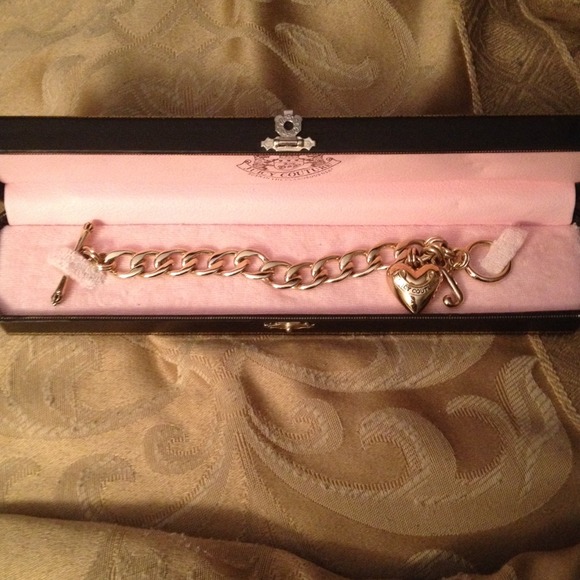 Juicy Couture Gold Charm Bracelet