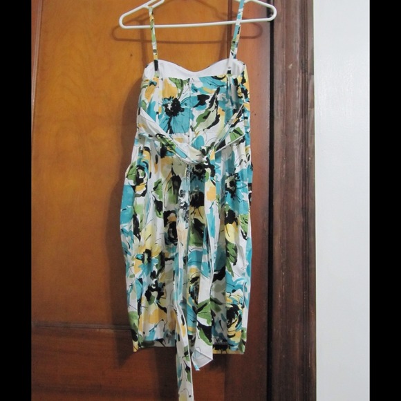 BCX Multi-Color Flower Dress Size 5 - Picture 2 of 2