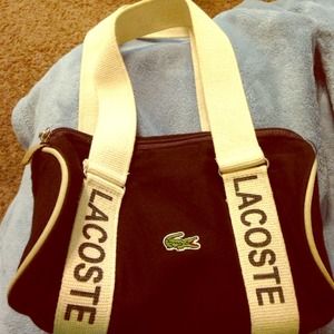 Authentic Lacoste purse