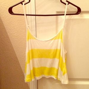 Crop top spaghetti straps