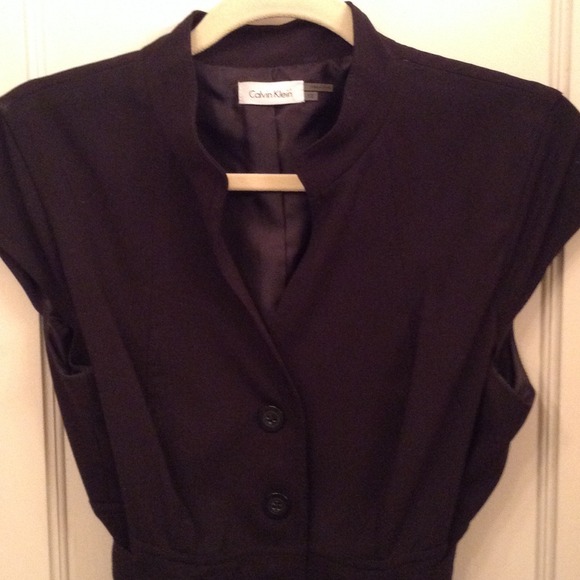 Calvin Klein button front dress