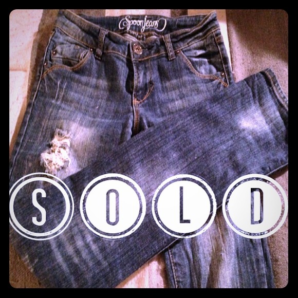 Ultra Comfy Distressed Denim