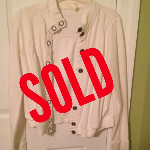 Forever 21 cute white jacket!