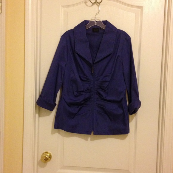 Regal purple jacket