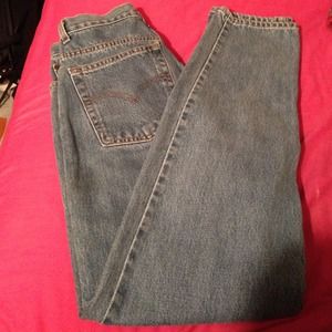 vintage high-waisted Levi's