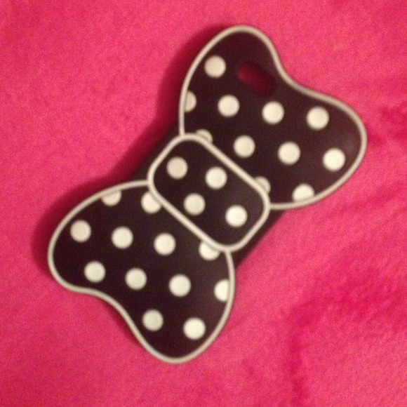 iPhone 5 bow case rubber 📱📱📱