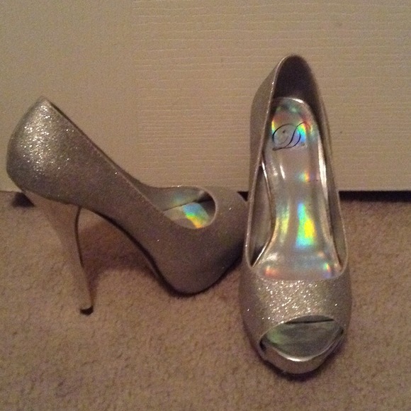 Sparkly heels