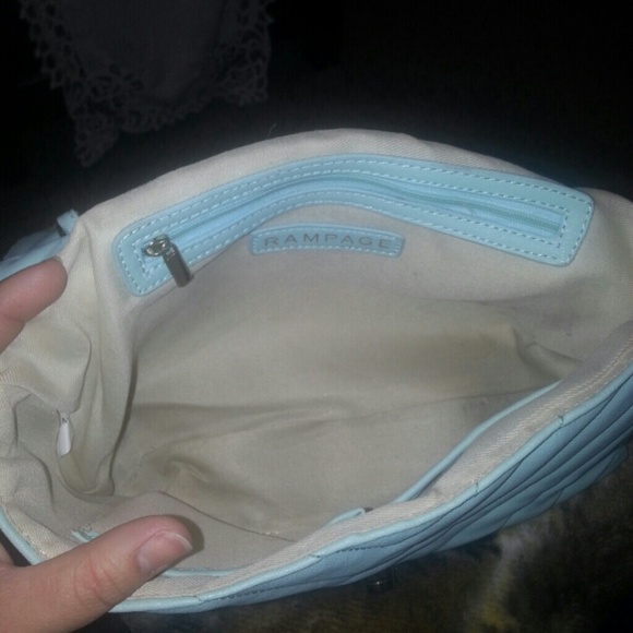 SOLD!!!Mint Quilted Purse!!! - Picture 3 of 4