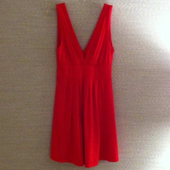 Beautiful vibrant red dress