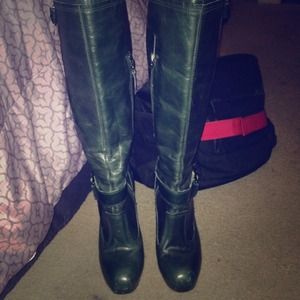 Sold***L.a.m.b hunter green boots