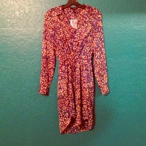 Floral chiffon Jessica Simpson dress