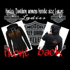 Ladies Womens authentic Harley Davidson size large