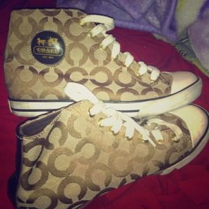 COACH sneakers.