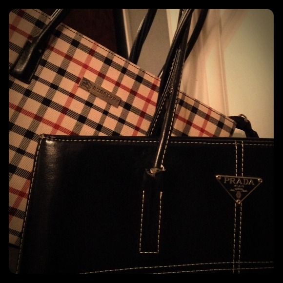 ** Prada and Burberry purses**🎉Temp sale