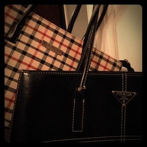 ** Prada and Burberry purses**🎉Temp sale