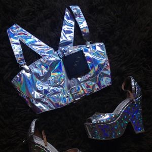 Hologram bustier