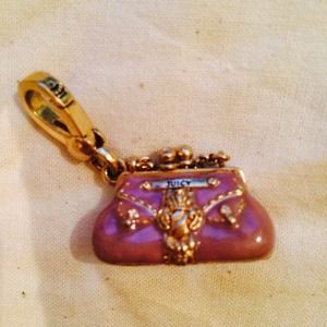 Juicy couture purse charm