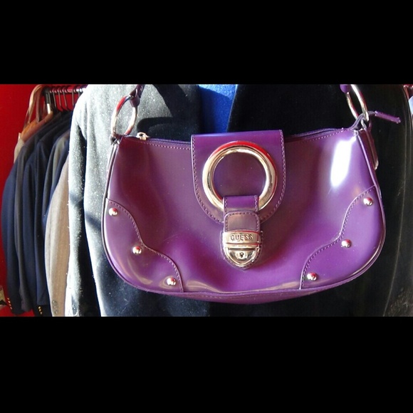 Guess vinyl handbag