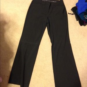 2 pairs Express editor flare pants