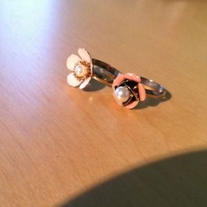 Flower ring set