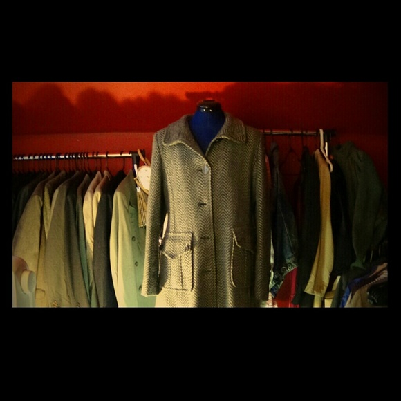 Dkny donna karen vintage long coat