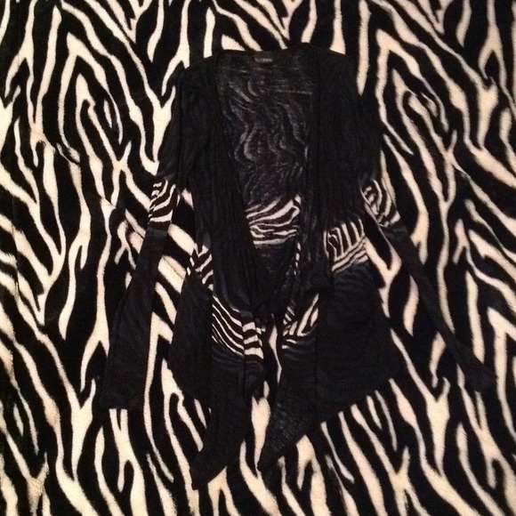 Daytrip Zebra Flyaway Cardigan - Buckle - Picture 1 of 2