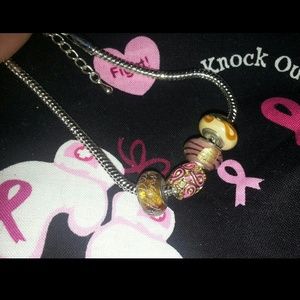 SOLD LOCALLY Pandora like Charm Bracelet