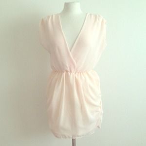 Brand new sheer baby pink dress