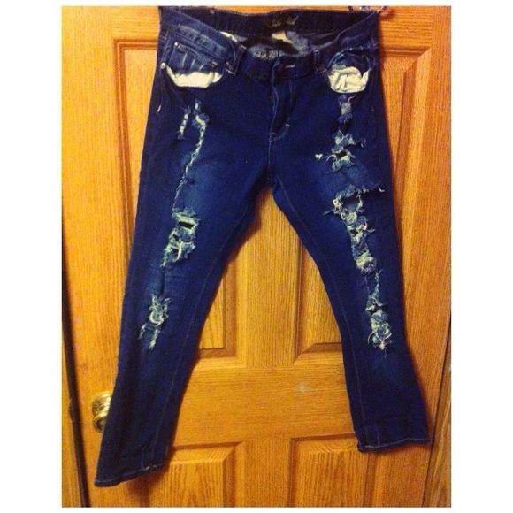 Torn jeans