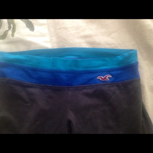 Gray Hollister yoga pants