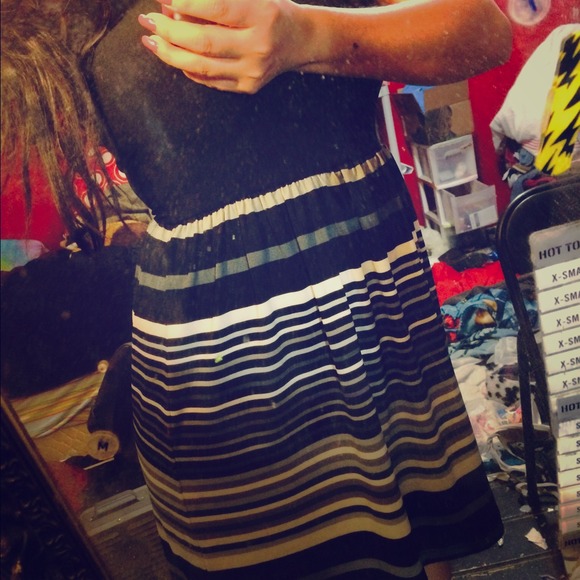 Stripped dress👗