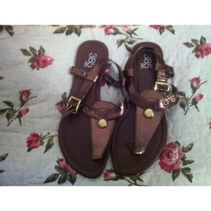 Brown sandals