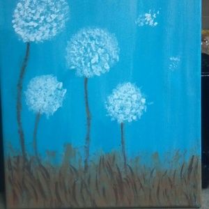 Dandelion canvas Art painting