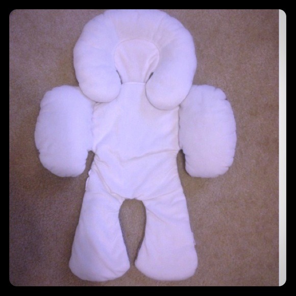 Baby car seat head & body support