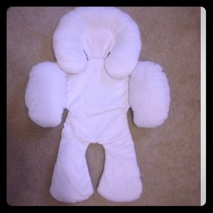 Baby car seat head & body support