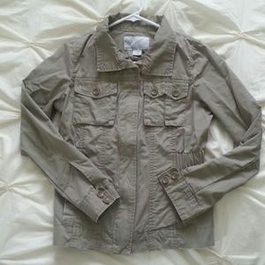 Military style jacket.