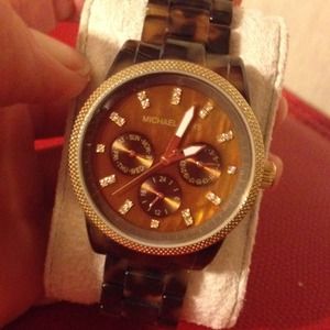 Michael Kors Tortoise Watch