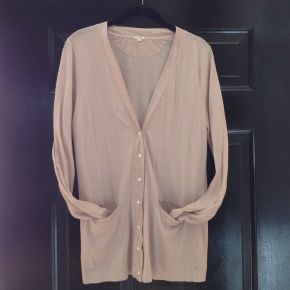 ***SOLD***Pale pink J. Crew Cardigan
